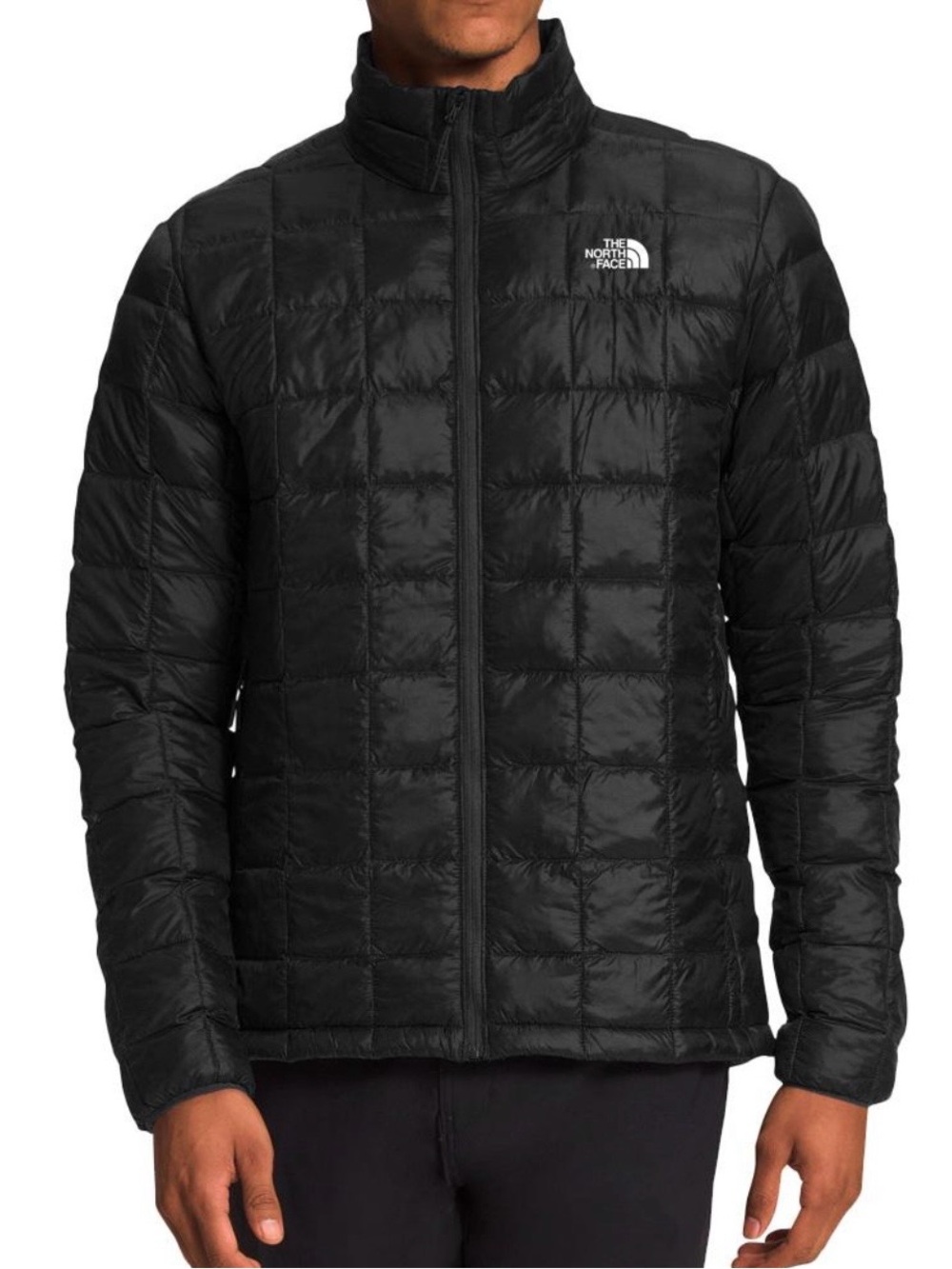 The North Face Mens NAVY Thermoball Insulated Puffer Jacket